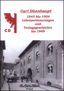 Carl Dünnhaupt Lebenserinnerungen 1845 bis 1904